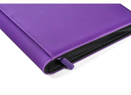 Gamers Guild AZ Arcane Fortress Arcane Fortress: Solid Color: Purple 9-Pocket Binder (Pre-Order) GTS