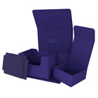 Gamers Guild AZ Arcane Fortress Arcane Fortress: Solid Color: Radiant 100+ Purple Deluxe Deck Vault (Pre-Order) GTS