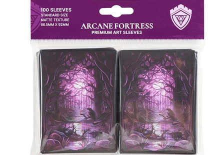Gamers Guild AZ Arcane Fortress Arcane Fortress: Stained Glass: Decaying Swamp Sleeves 100ct (Pre-Order) GTS