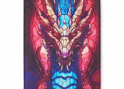 Gamers Guild AZ Arcane Fortress Arcane Fortress: Stained Glass Fire and Ice Dragon 9-Pocket Binder (Pre-Order) GTS