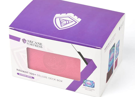 Gamers Guild AZ Arcane Fortress Arcane Fortress: Stained Glass: Radiant 100+ Blossom Grace Deluxe Deck Vault (Pre-Order) GTS