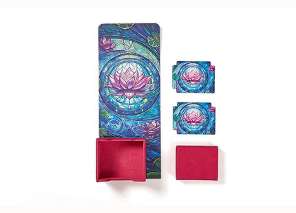 Gamers Guild AZ Arcane Fortress Arcane Fortress: Stained Glass: Radiant 100+ Blossom Grace Deluxe Deck Vault (Pre-Order) GTS