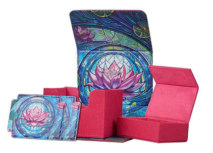 Gamers Guild AZ Arcane Fortress Arcane Fortress: Stained Glass: Radiant 100+ Blossom Grace Deluxe Deck Vault (Pre-Order) GTS