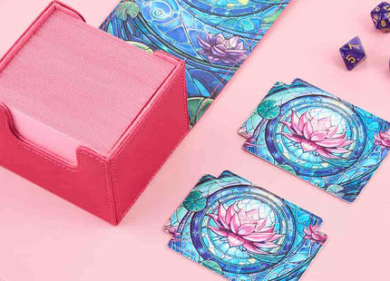 Gamers Guild AZ Arcane Fortress Arcane Fortress: Stained Glass: Radiant 100+ Blossom Grace Standard Deck Vault (Pre-Order) GTS