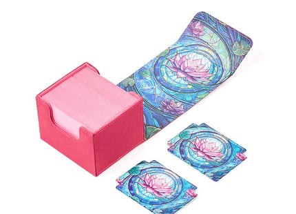 Gamers Guild AZ Arcane Fortress Arcane Fortress: Stained Glass: Radiant 100+ Blossom Grace Standard Deck Vault (Pre-Order) GTS