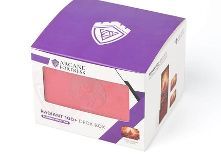 Gamers Guild AZ Arcane Fortress Arcane Fortress: Stained Glass: Radiant 100+ Burning Mountain Standard Deck Vault (Pre-Order) GTS