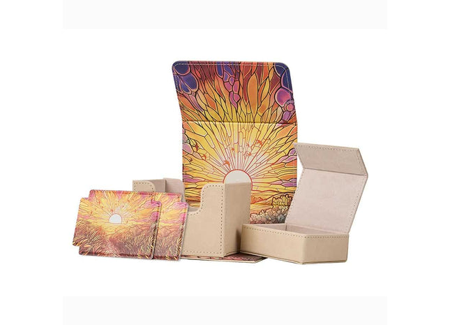 Gamers Guild AZ Arcane Fortress Arcane Fortress: Stained Glass: Radiant 100+ Golden Plains Deluxe Deck Vault (Pre-Order) GTS