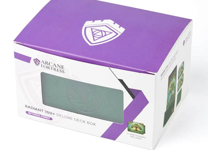 Gamers Guild AZ Arcane Fortress Arcane Fortress: Stained Glass: Radiant 100+ Mythical Forest Deluxe Deck Vault (Pre-Order) GTS