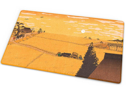 Gamers Guild AZ Arcane Fortress Arcane Fortress: Ukiyo-e Collection: Dusk Over Edo Standard Playmat GTS