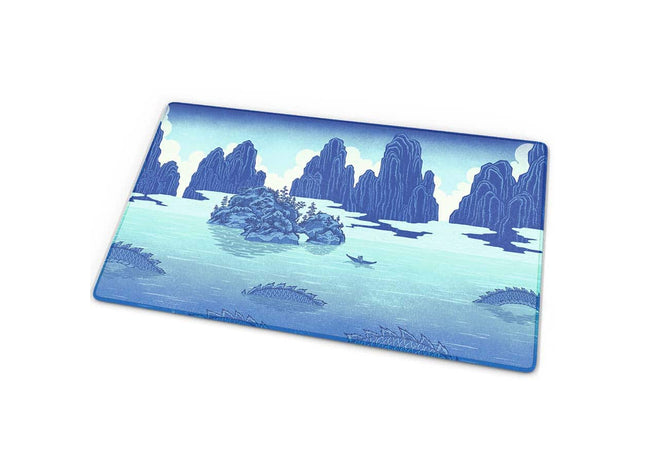 Gamers Guild AZ Arcane Fortress Arcane Fortress: Ukiyo-e Collection: Echoes of the Deep Standard Playmat GTS