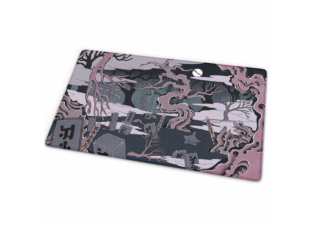 Gamers Guild AZ Arcane Fortress Arcane Fortress: Ukiyo-e Collection: Marsh of the Unspoken Standard Playmat GTS