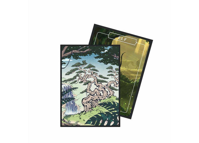 Gamers Guild AZ Arcane Fortress Arcane Fortress: Ukiyo-e Collection: Verdant Sanctuary Matte Sleeves 100ct GTS