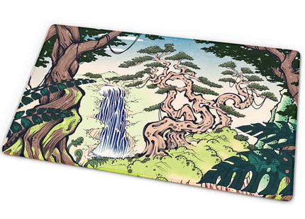 Gamers Guild AZ Arcane Fortress Arcane Fortress: Ukiyo-e Collection: Verdant Sanctuary Standard Playmat GTS
