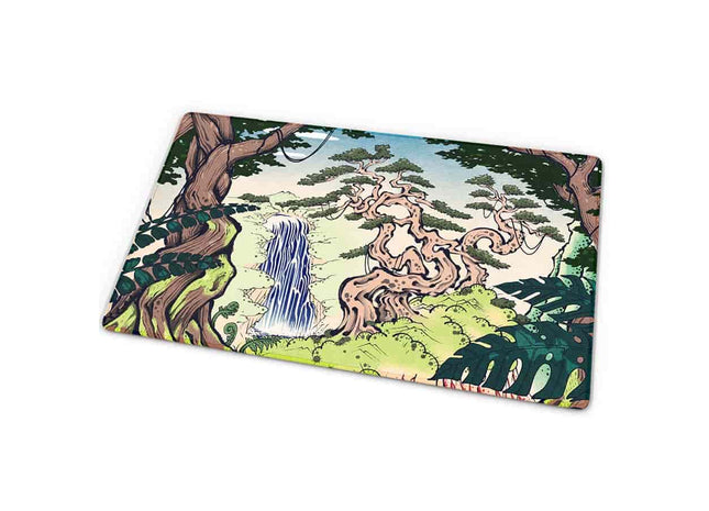 Gamers Guild AZ Arcane Fortress Arcane Fortress: Ukiyo-e Collection: Verdant Sanctuary Standard Playmat GTS