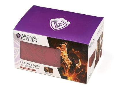 Gamers Guild AZ Arcane Fortress Arcane Fortress: Year of the Dragon: Radiant 100+ Volcanic Rebirth Deluxe Deck Vault (Pre-Order) GTS