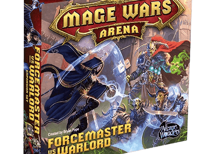 Gamers Guild AZ Arcane Wonders Mage Wars Arena: Forcemaster vs Warlord Expansion Set GTS