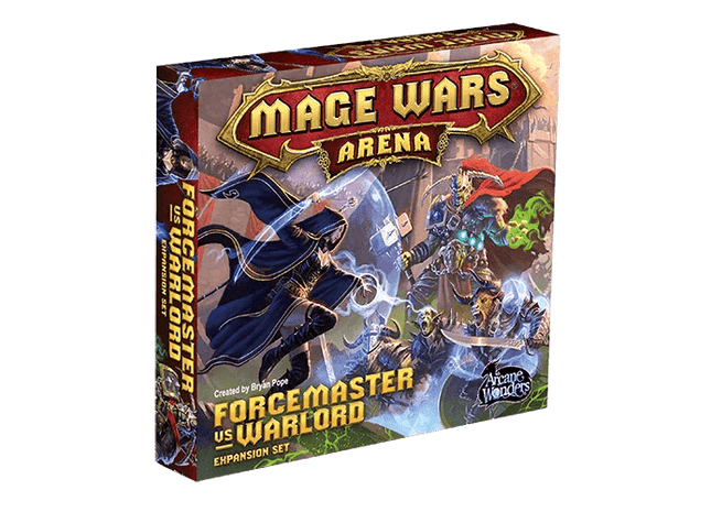 Gamers Guild AZ Arcane Wonders Mage Wars Arena: Forcemaster vs Warlord Expansion Set GTS