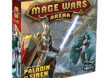 Gamers Guild AZ Arcane Wonders Mage Wars Arena: Paladin vs Siren Expansion Set GTS