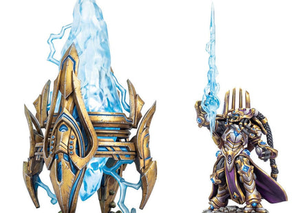 Gamers Guild AZ Archon Studios StarCraft: The Miniatures Game - Protoss: Artanis & Pylon Hero Expansion Set (Pre-Order) ACD Distribution