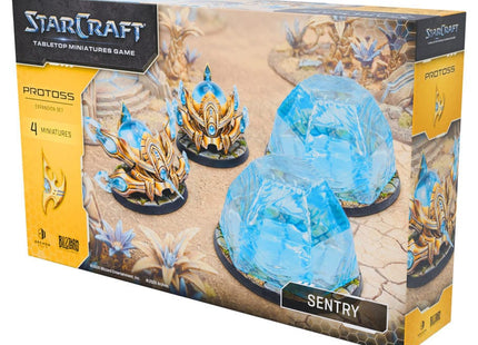 Gamers Guild AZ Archon Studios StarCraft: The Miniatures Game - Protoss: Sentry Expansion Set (Pre-Order) ACD Distribution