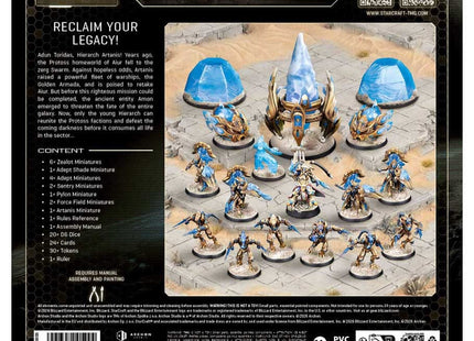 Gamers Guild AZ Archon Studios StarCraft: The Miniatures Game - Protoss: Starter Set - Founders Edition (Pre-Order) ACD Distribution