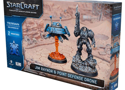 Gamers Guild AZ Archon Studios StarCraft: The Miniatures Game: - Terran: Jim Raynor Hero Expansion Set (Pre-Order) ACD Distribution