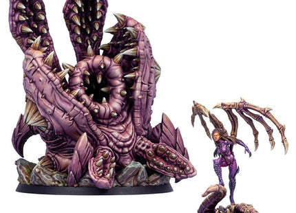 Gamers Guild AZ Archon Studios StarCraft: The Miniatures Game - Zerg: Kerrigan & Omega Worm Hero Expansion Set (Pre-Order) ACD Distribution