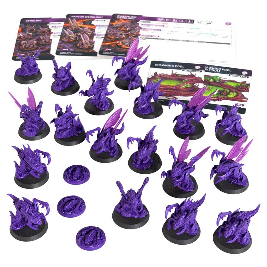 Zerg Inflation StarCraft: The Miniatures Game: - Zerg: Zergling Expansion Set – Gamers ...