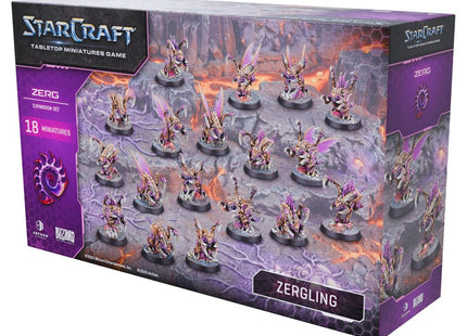 Gamers Guild AZ Archon Studios StarCraft: The Miniatures Game - Zerg: Zergling Expansion Set (Pre-Order) ACD Distribution