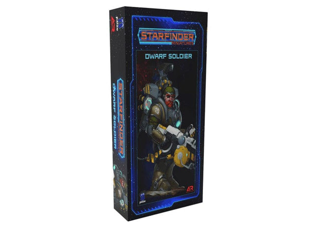 Gamers Guild AZ Archon Studios Starfinder: Dwarf Soldier (Pre-Order) ACD Distribution