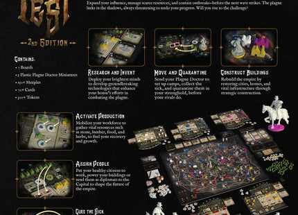 Gamers Guild AZ Archona Games Pest: 2nd Edition (Pre-Order) Quartermaster Direct