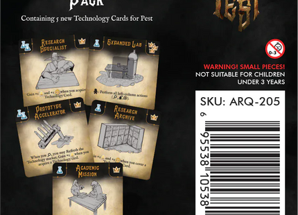Gamers Guild AZ Archona Games Pest: 2nd Edition - Technology Pack (Pre-Order) Quartermaster Direct