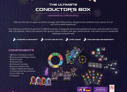 Gamers Guild AZ Archona Games Philharmonix: Ultimate Conductor's Box Quartermaster Direct