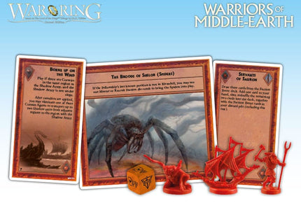 Gamers Guild AZ Ares Games War Of The Ring: Warriors of Middle-Earth Expansion ACD Distribution