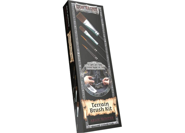 Gamers Guild AZ Army Painter Army Painter: Brushes - Gamemaster: Terrain Brush Kit Southern Hobby