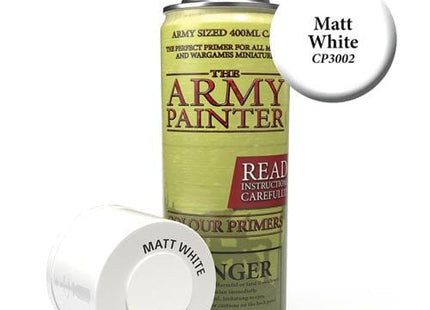 Gamers Guild AZ Army Painter Army Painter: Colour Primer - Matt White Southern Hobby