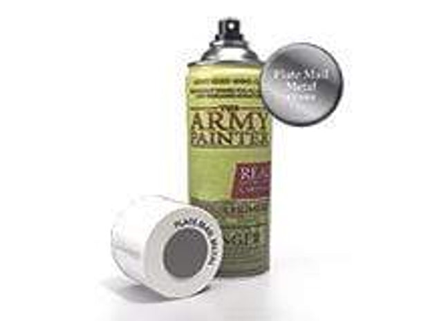 Gamers Guild AZ Army Painter Army Painter: Colour Primer - Platemail Metal Southern Hobby