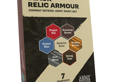 Gamers Guild AZ Army Painter Army Painter: Combat Se7ens: Black Relic Armour Set (Pre-Order) ACD Distribution