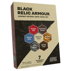 Gamers Guild AZ Army Painter Army Painter: Combat Se7ens: Black Relic Armour Set (Pre-Order) ACD Distribution