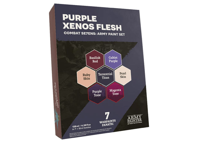 Gamers Guild AZ Army Painter Army Painter: Combat Se7ens: Purple Xenos Flesh Set (Pre-Order) ACD Distribution