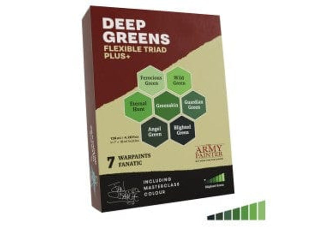 Gamers Guild AZ Army Painter Army Painter: John Blanche Masterclass Flexible Triad PLUS Deep Greens (Pre-Order) Southern Hobby