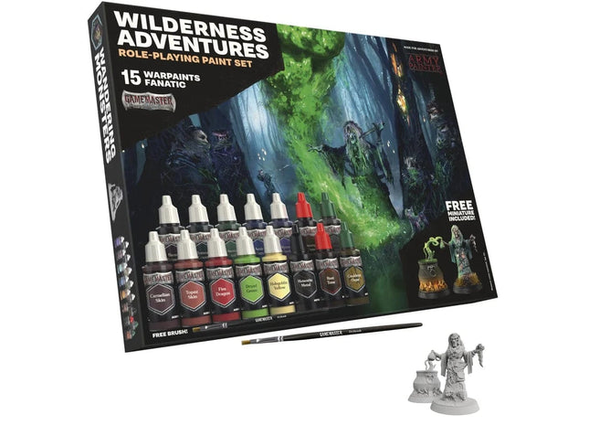 Gamers Guild AZ Army Painter Army Painter: Sets - GameMaster: Wilderness Adventures Role-playing Paint Set ACD Distribution