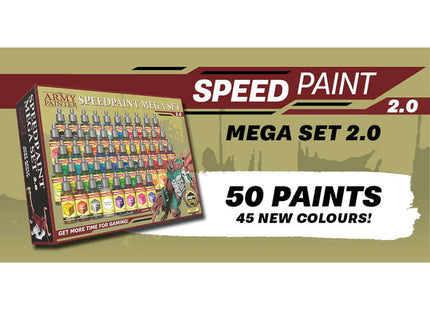 Gamers Guild AZ Army Painter Army Painter: Sets - Speedpaint 2.0 Mega Set Southern Hobby