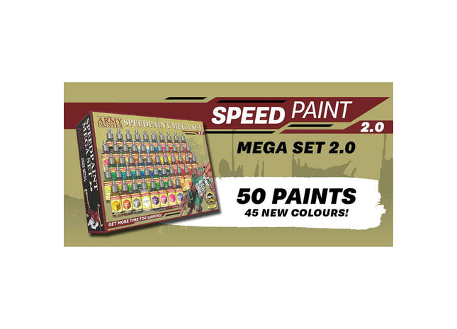 Gamers Guild AZ Army Painter Army Painter: Sets - Speedpaint 2.0 Mega Set Southern Hobby