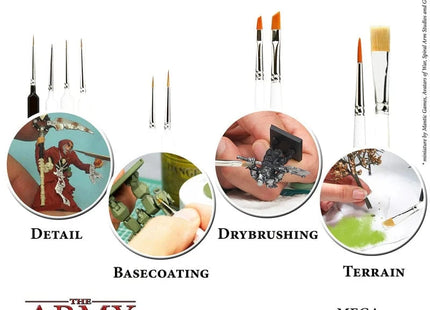 Gamers Guild AZ Army Painter Army Painter: Sets - Wargames Mega Brush Set ACD Distribution