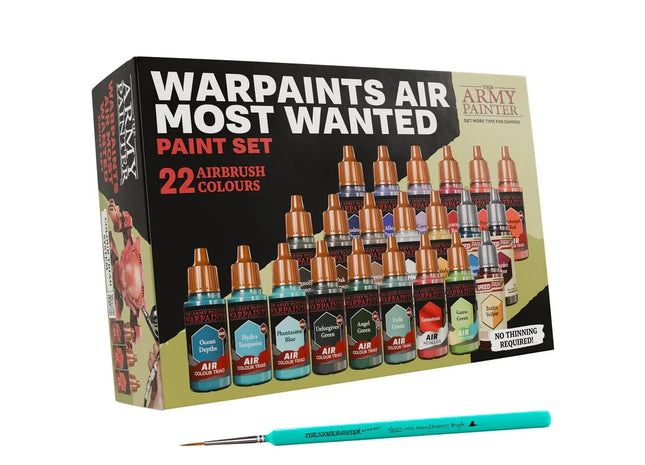 Gamers Guild AZ Army Painter Army Painter: Sets - Warpaints Air Most Wanted - Airbrush Paint Set Southern Hobby