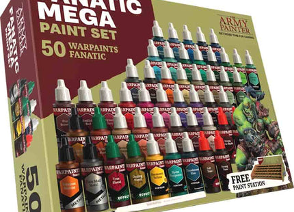 Gamers Guild AZ Army Painter Army Painter: Sets - Warpaints Fanatic - Mega Paint Set (Pre-Order) GTS