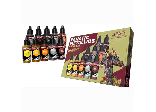 Gamers Guild AZ Army Painter Army Painter: Sets - Warpaints Fanatic - Metallics Paint Set (Pre-Order) GTS