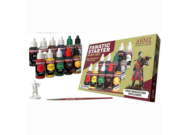 Gamers Guild AZ Army Painter Army Painter: Sets - Warpaints Fanatic Starter Set (Pre-Order) GTS
