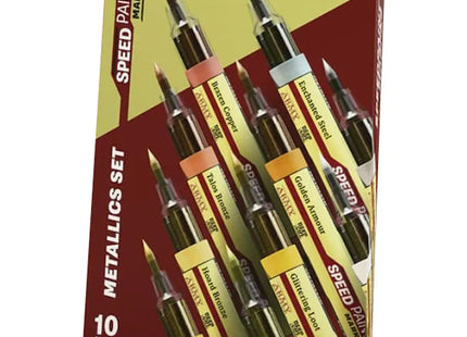 Gamers Guild AZ Army Painter Army Painter: Speedpaint Marker - Metallics Set (Pre-Order) ACD Distribution